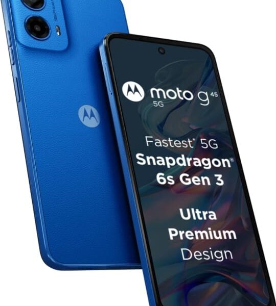 Motorola g45 5G (Brilliant Blue, 128 GB)  (8 GB RAM)
